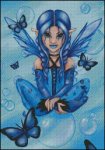 Blue Fairy with Bubbles (image for) Blue Fairy with Bubbles